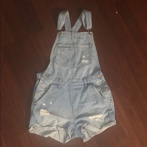 Jean overalls